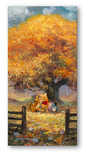 Winnie the Pooh Artwork Winnie the Pooh Artwork Autumn Portrait